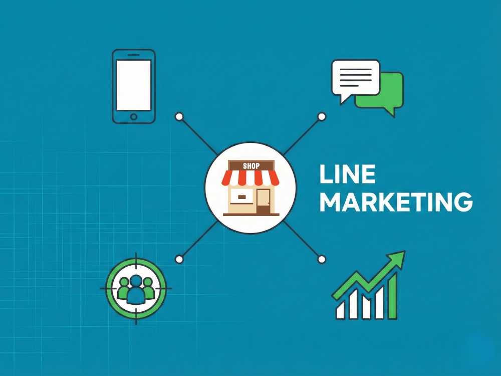 LINEマーケティングのイメージ